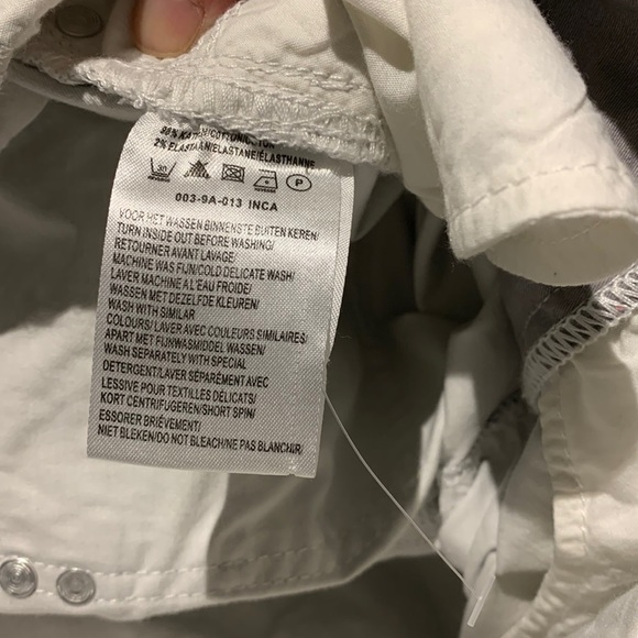 Not The Same N.T.S UK Gray Straight Wide Leg Pants Mid Rise Belted Waist 36" - Picture 15 of 16